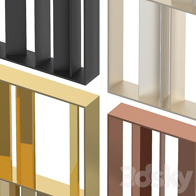 Decorative partition 3D Models