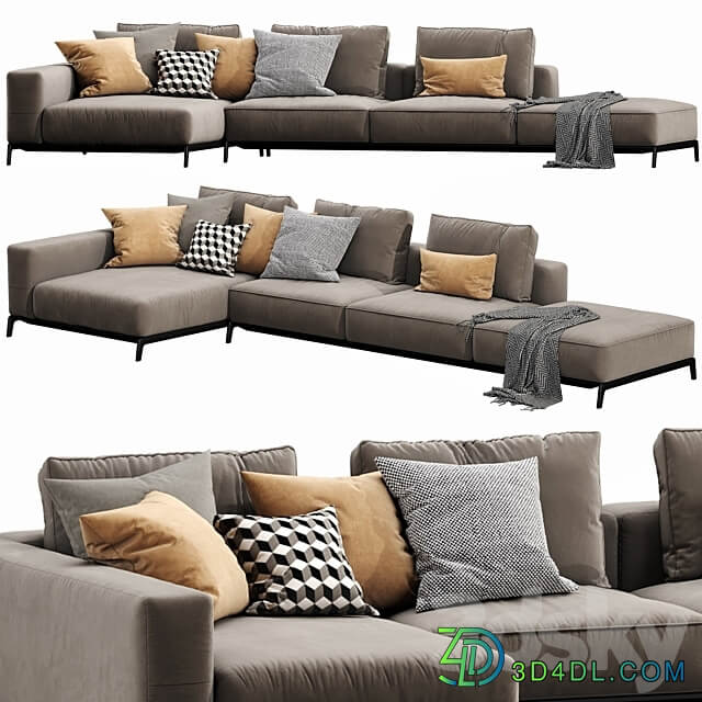 Flexform Ettore Sectional