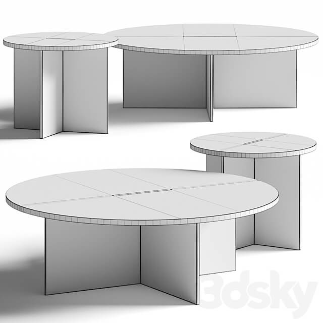 Karimoku Case Study Kinuta N ST01 Coffee Tables