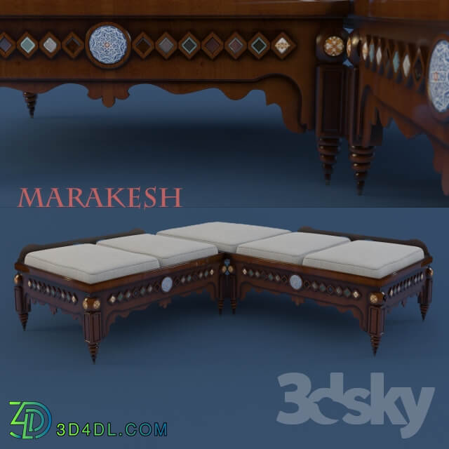 Other soft seating OTTOMAN MARRAKESH
