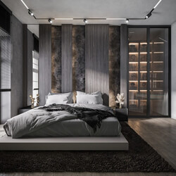  Livingroom- Bedroom Interior by Duc Giang 