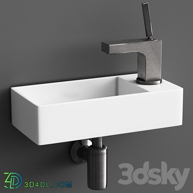 washbasin WeltWasser Aisbach faucet Hansgrohe Axor Citterio