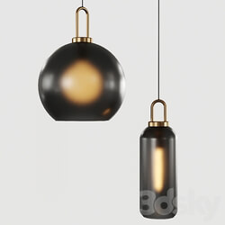 Pendant light Pendant light Lampatron GAUSS Smoke 2 