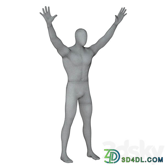 Male Abstract Mannequin 91