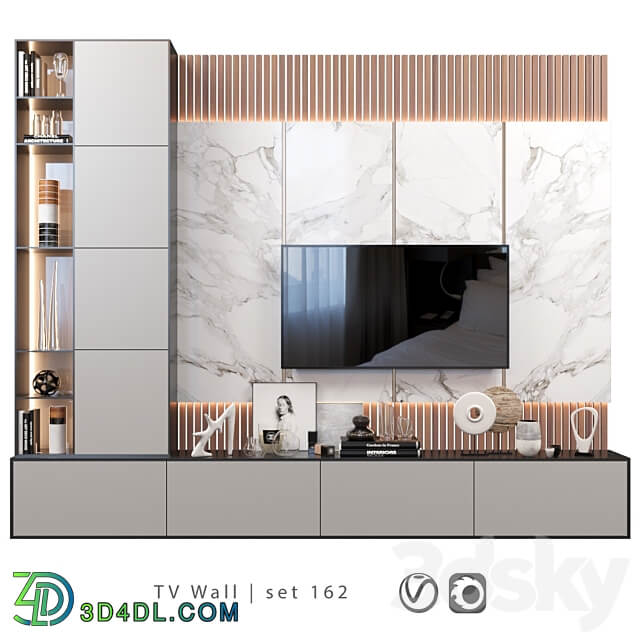 TV Wall set 162