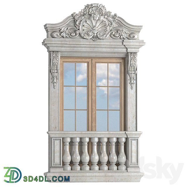 Classic frame window