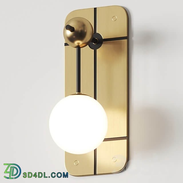 Bert Frank Rift Lampatron Knock Wall Lamp