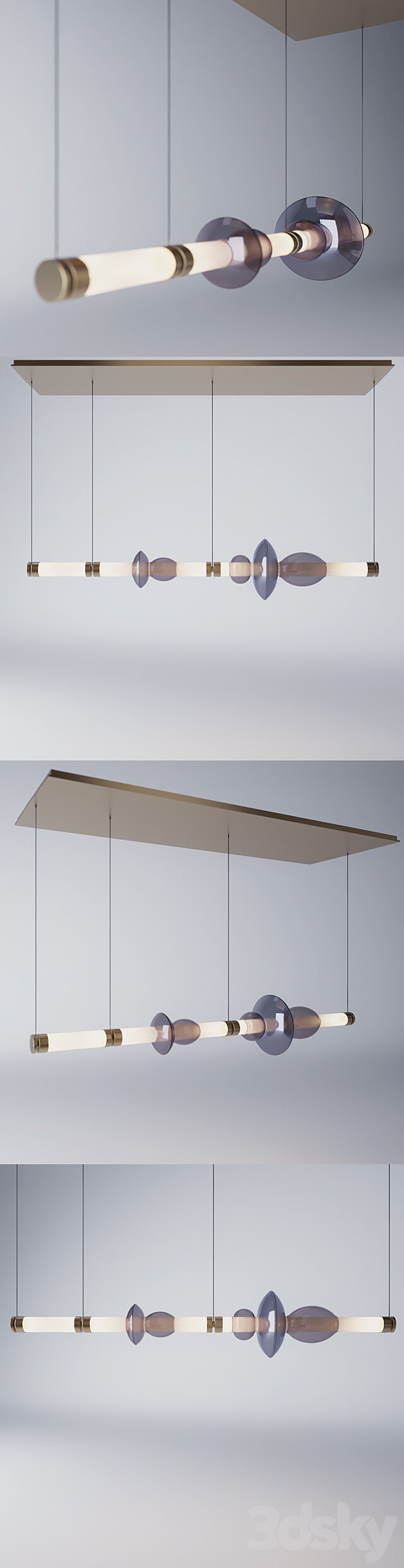 Pendant light Luna 2 by Anzazo
