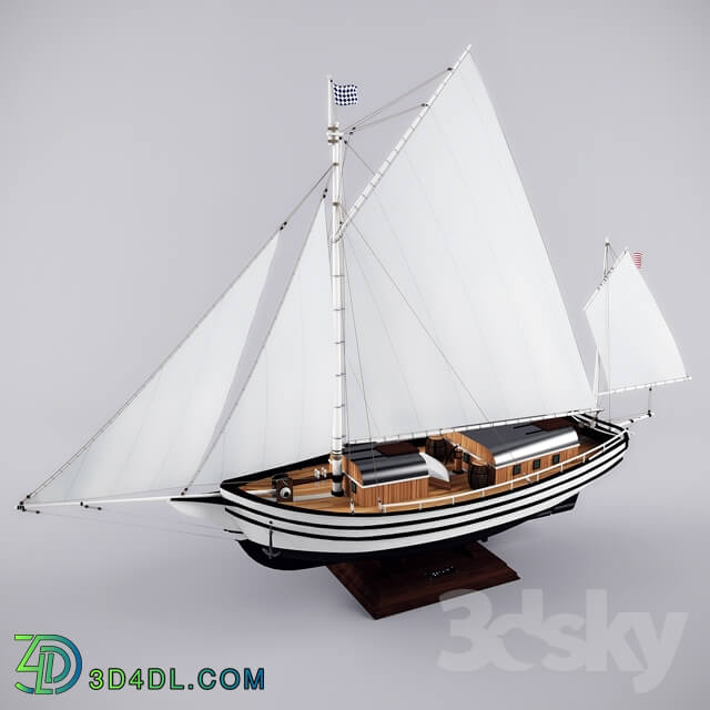 Other decorative objects The boat quot Spray quot 