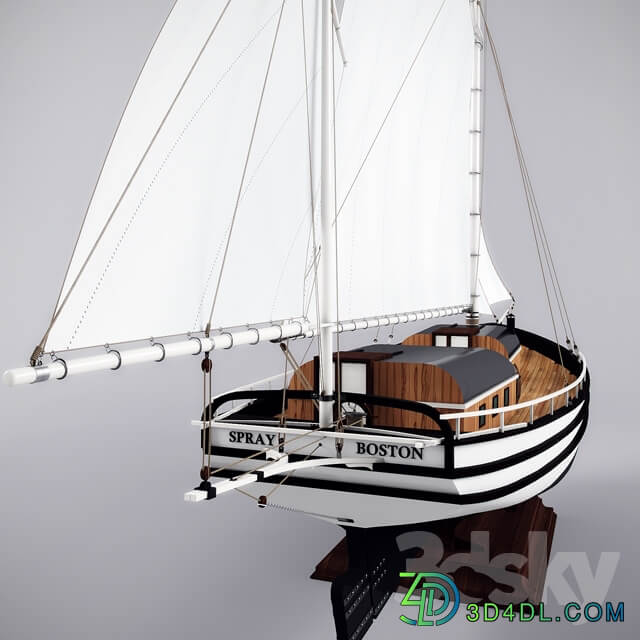 Other decorative objects The boat quot Spray quot 