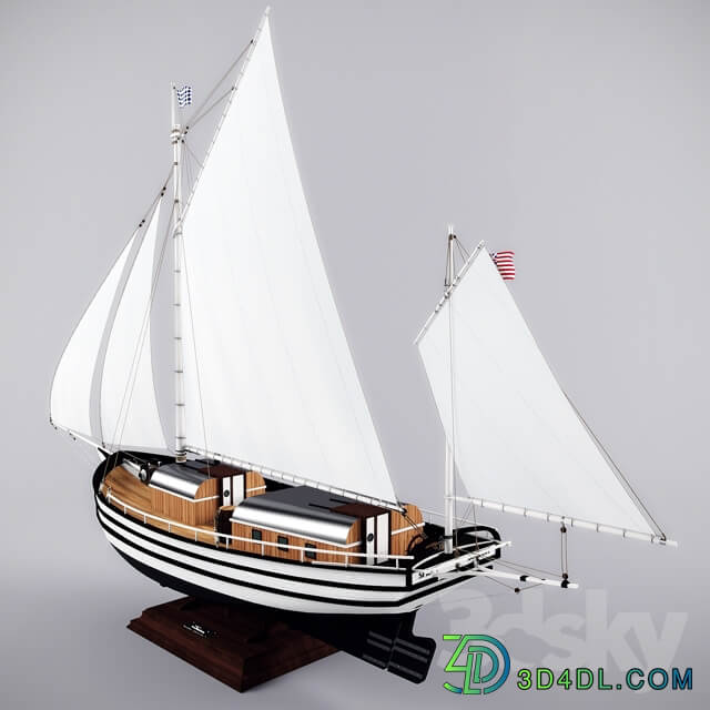 Other decorative objects The boat quot Spray quot 