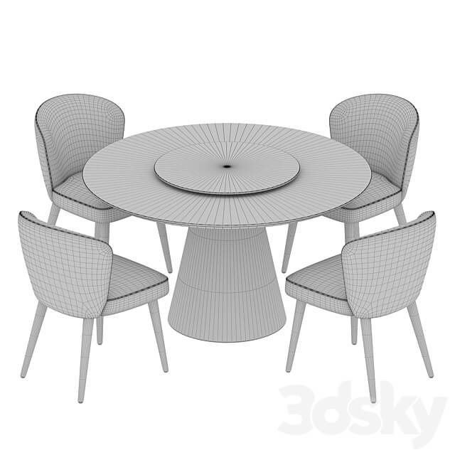 Table Chair Angel Cerda table Aston chair