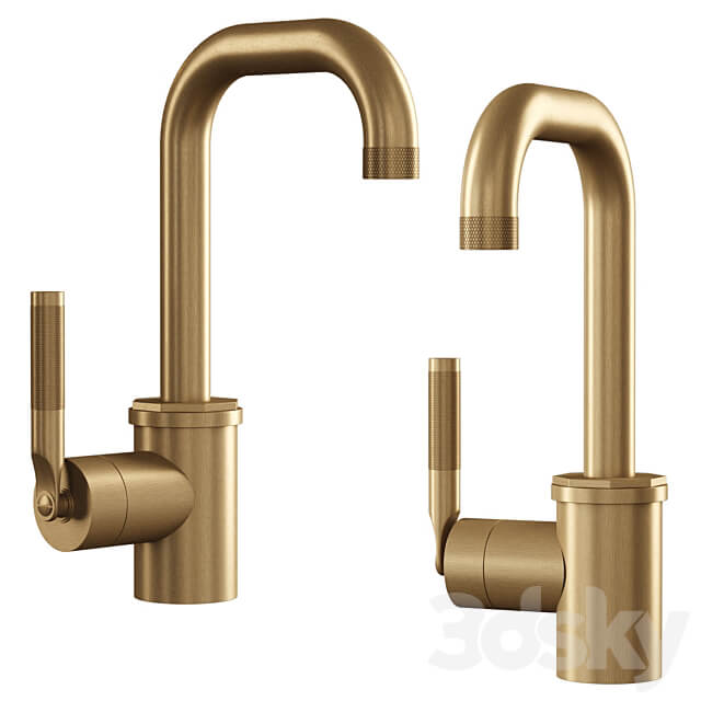 Landmark pure Single lever basin faucet by Samuel Heath