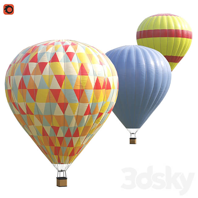 Hot air balloon balloon
