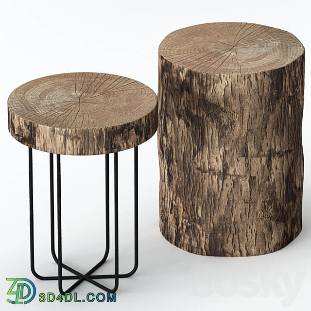 Slab coffee tables