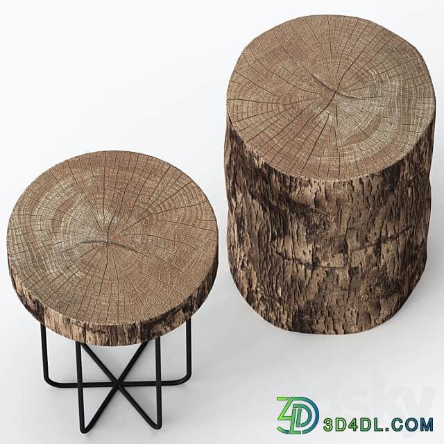 Slab coffee tables