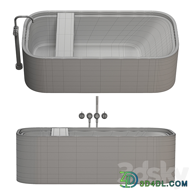 byCOCOON bathtub set