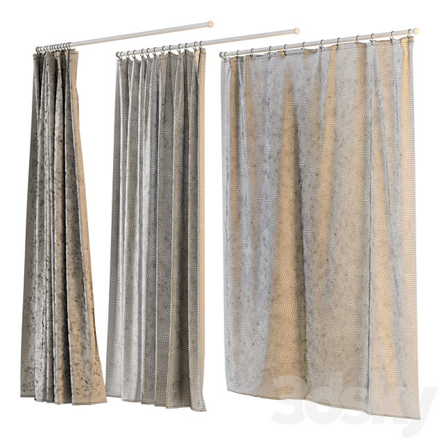 Shower curtain 6 prints 
