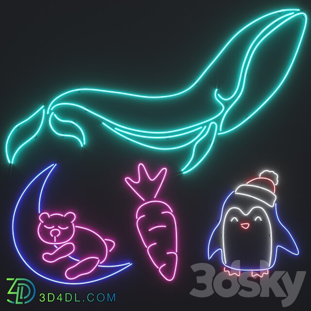 Other decorative objects Neon Set 12