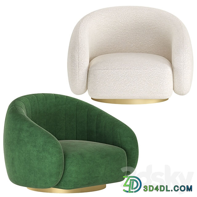 SWIVEL CHAIR BRICE by Eichholtz