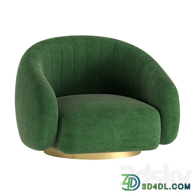 SWIVEL CHAIR BRICE by Eichholtz