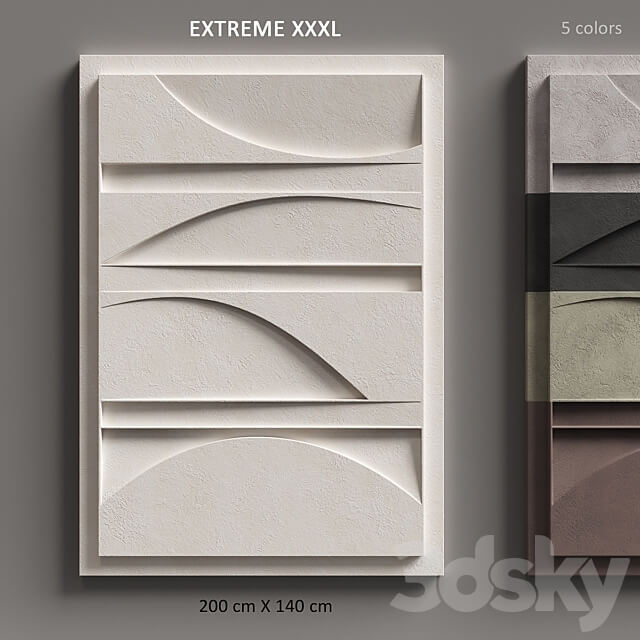 Relief EXTREME XXXL 3D Models