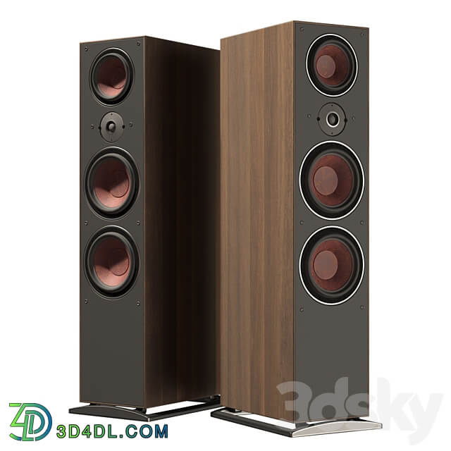 Dali Oberon 9 Dark Walnut speakers