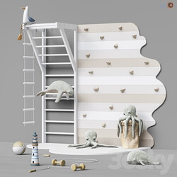 Toys and furniture set 89 Miscellaneous 3D Models 