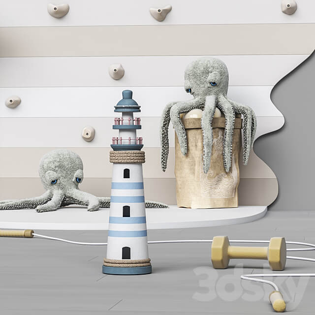 Toys and furniture set 89 Miscellaneous 3D Models
