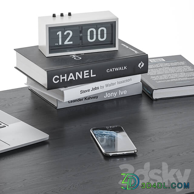 Office set 001 3D Models