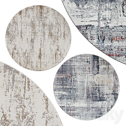 Circle rugs No. 168 