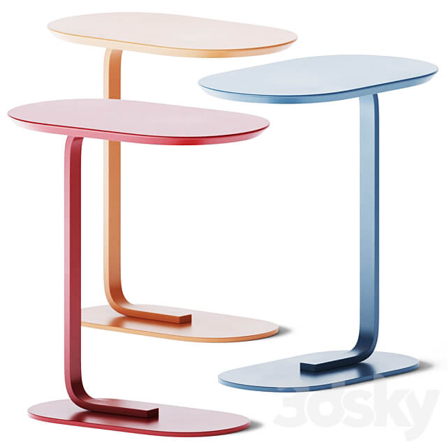 Relate Side Table by Muuto 3D Models