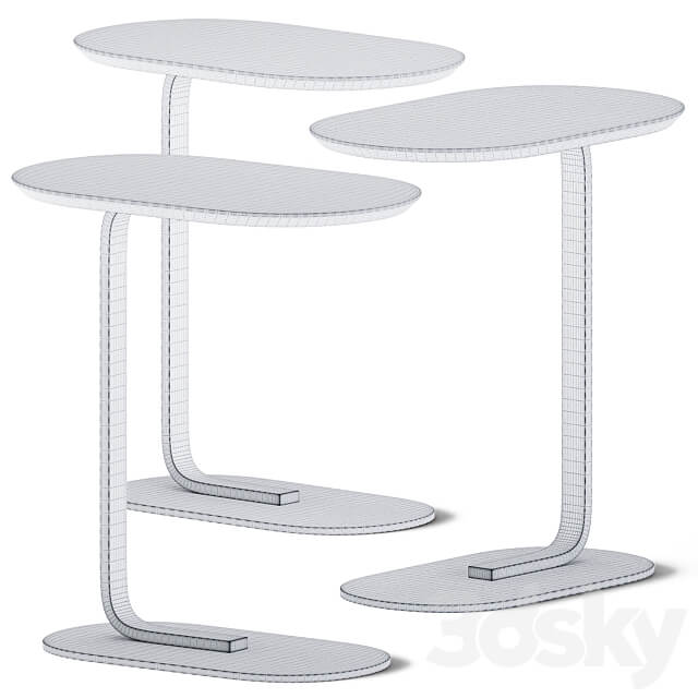 Relate Side Table by Muuto 3D Models