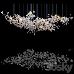 Pendant light Organic light sculptures ANDREEA BRAESCU 