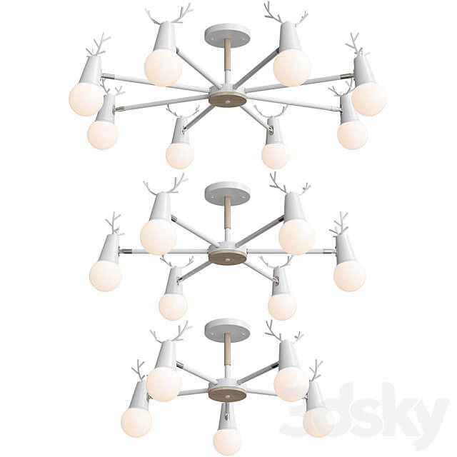 Pendant light Deerch by Anzazo Set