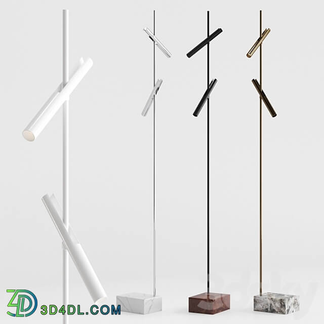 Esprit double floor by Kreon Floor lamp