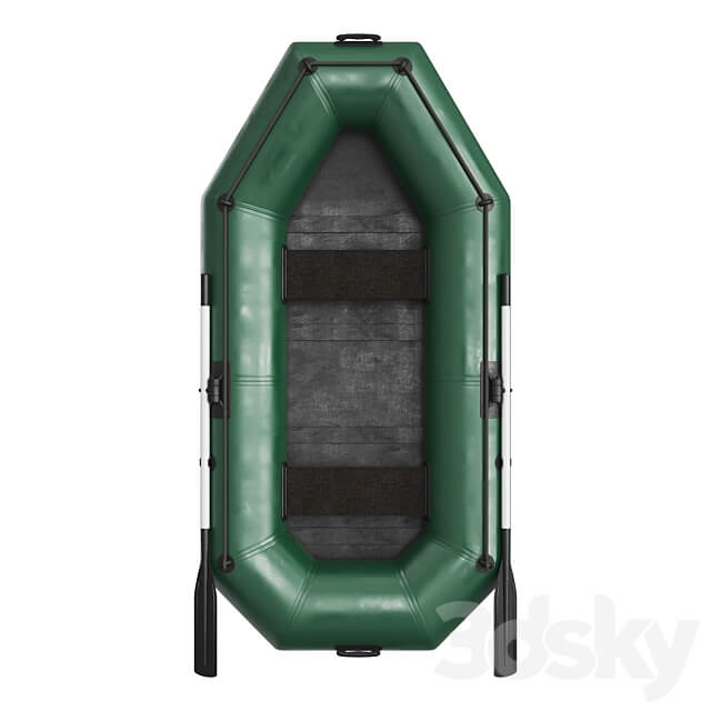 Inflatable boat 3D Models