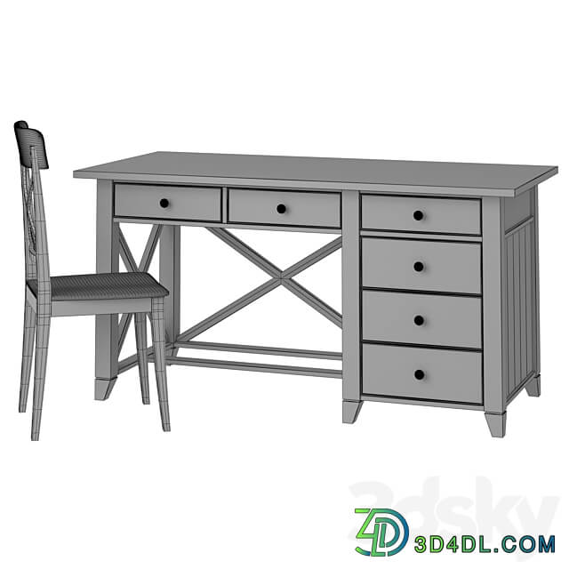 Table Chair Writing table chair La Mer