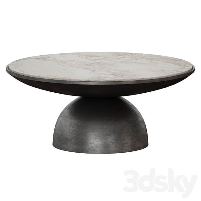 Dev Coffee Table Crate and Barrel 3D Models
