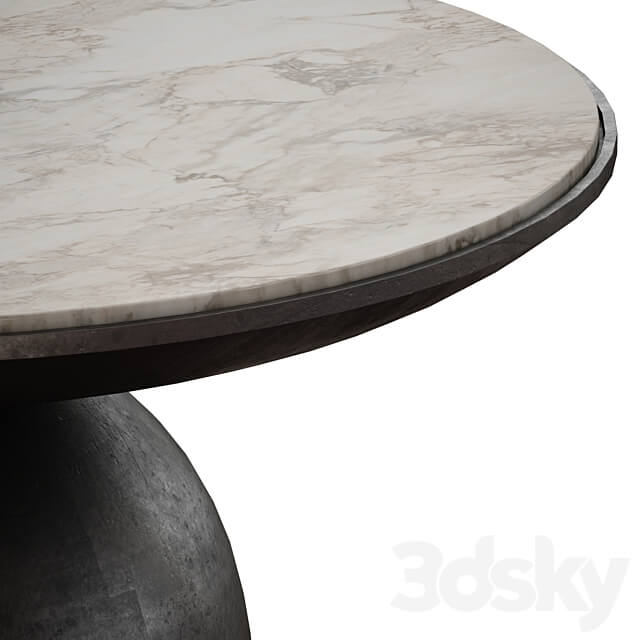 Dev Coffee Table Crate and Barrel 3D Models
