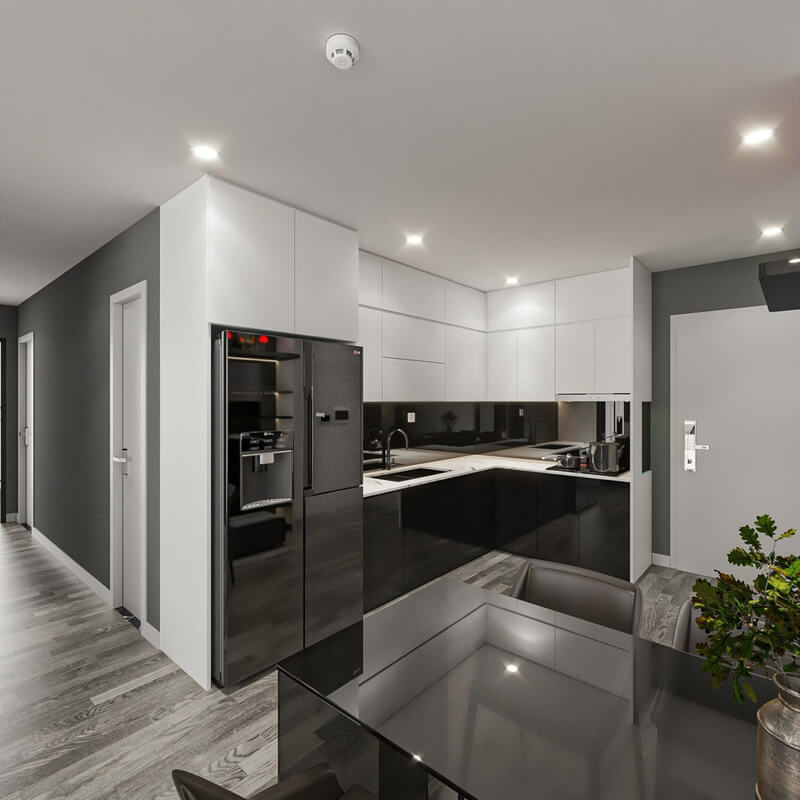  Apartment Interior Model by Anh Tran