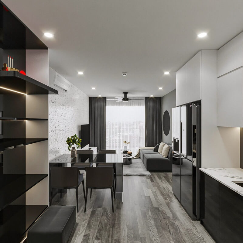  Apartment Interior Model by Anh Tran