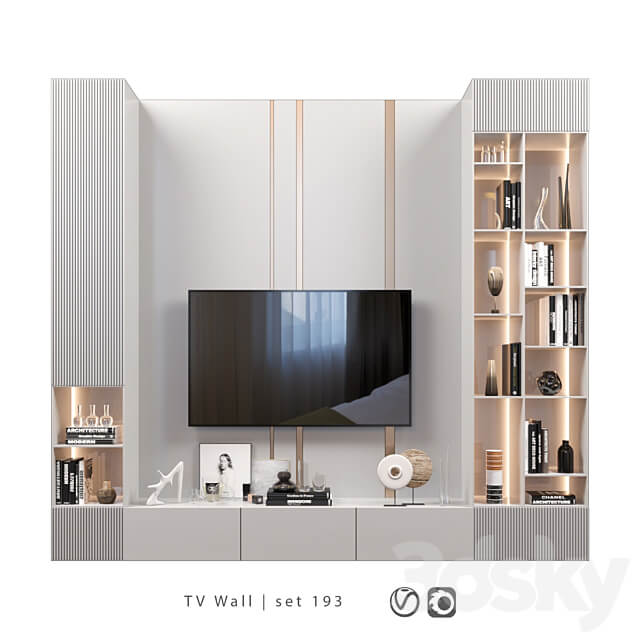 TV Wall set 193