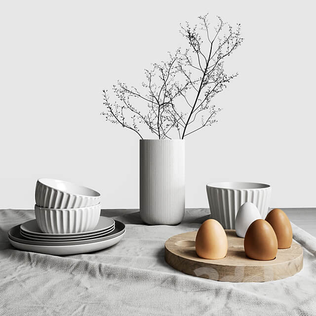 Decorative set for the kitchen