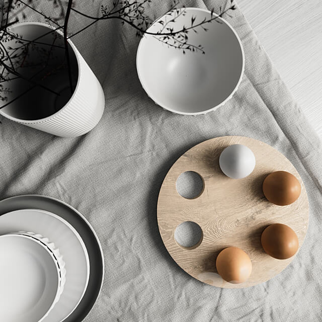 Decorative set for the kitchen