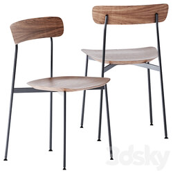 Crawford Dining Chair W by Stellar Works 3D Models 