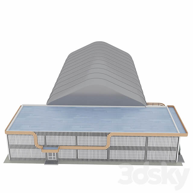 Frame awning hangar and AHB