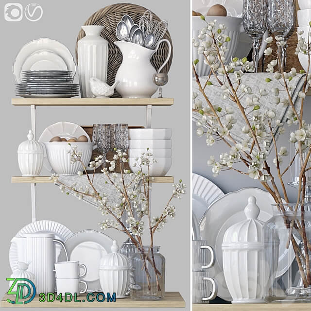Decorative set for the kitchen 11