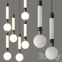 Pendant light Marc Wood Studio Greenstone Pendant Lamps 