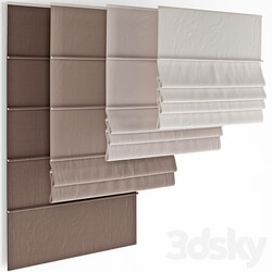 Roman shades 